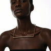 Rectangular Collar Necklace - collar necklace by Noritamy