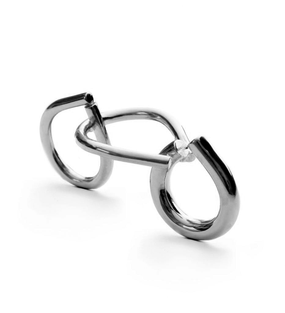2 fingers thin chain ring-Made to order only