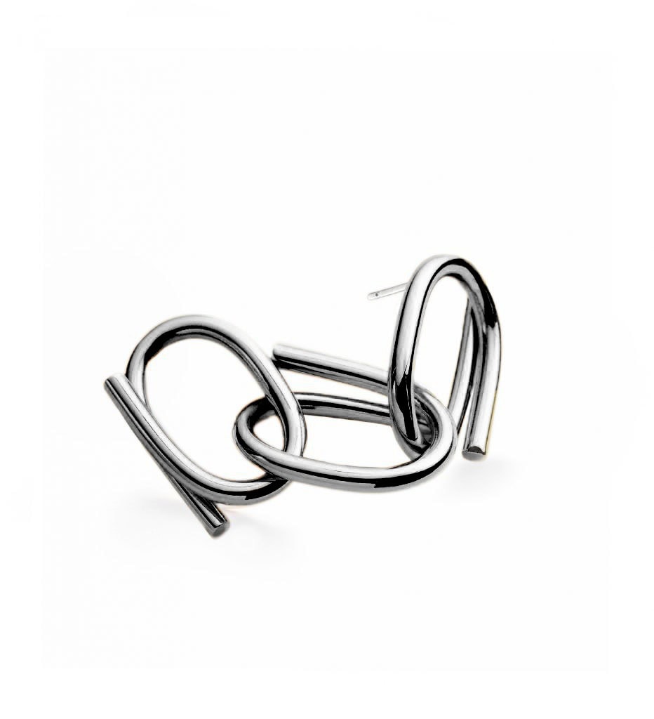Two Hole 3 Chain Earring