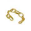 M Chain cuff - cuff bracelet by Noritamy