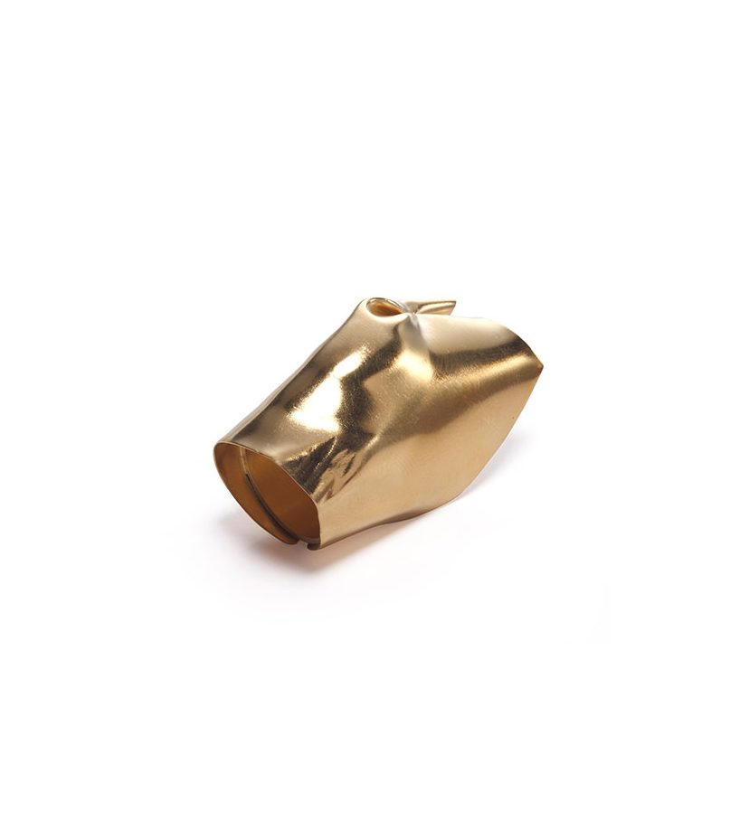 Dented knuckle Ring