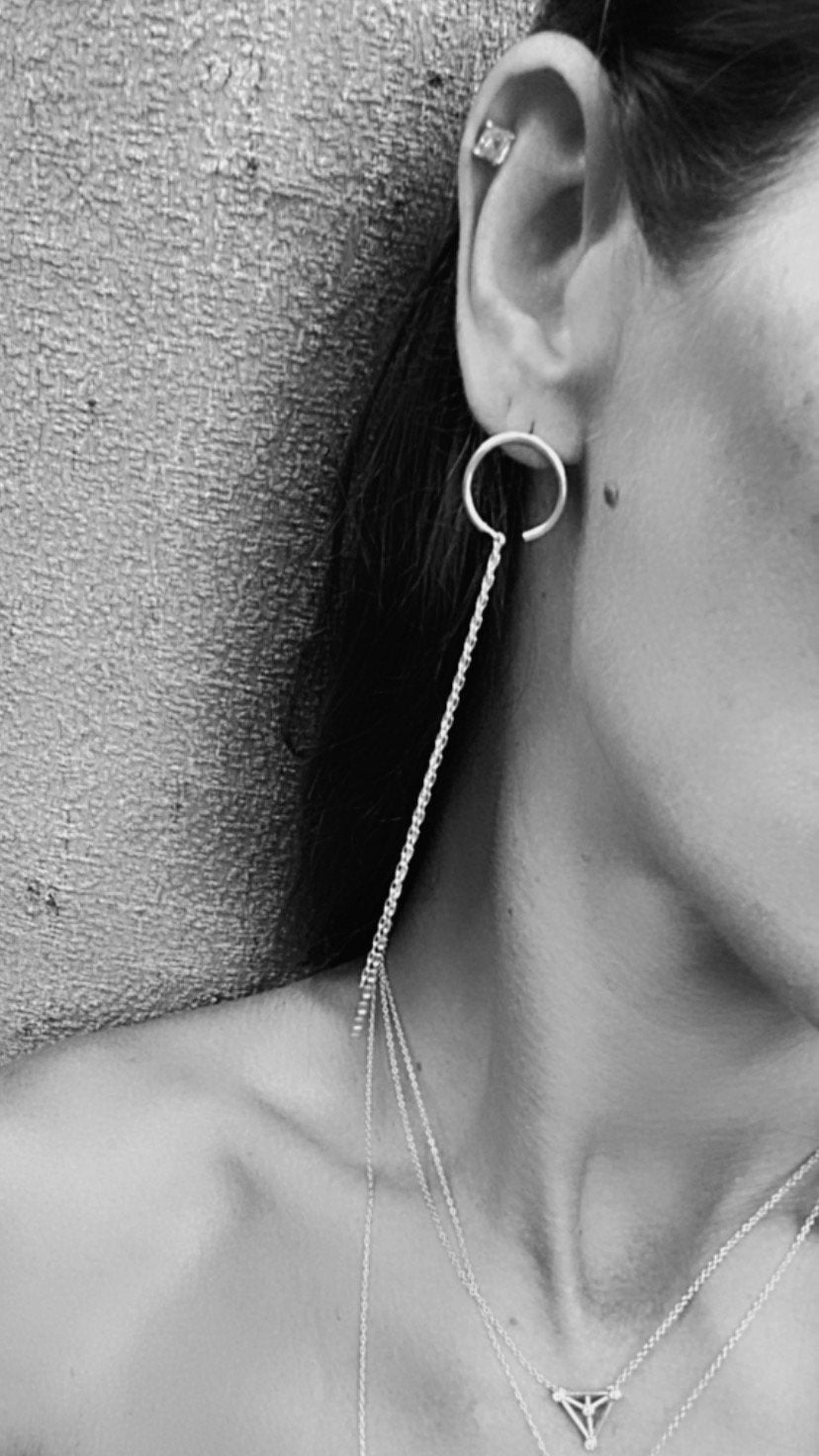 Movement Meets Modernism Earring
