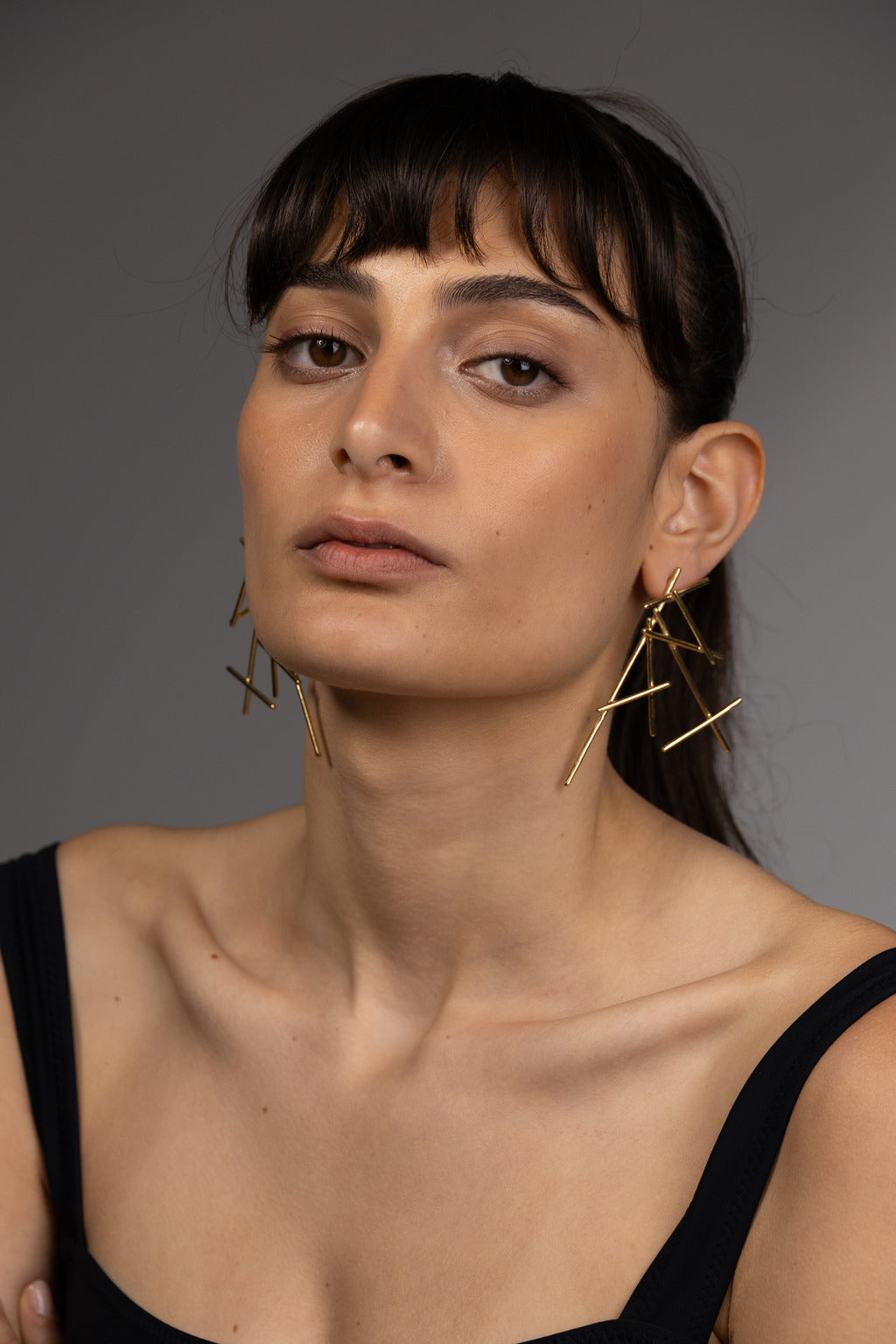 Fan Statement Earrings
