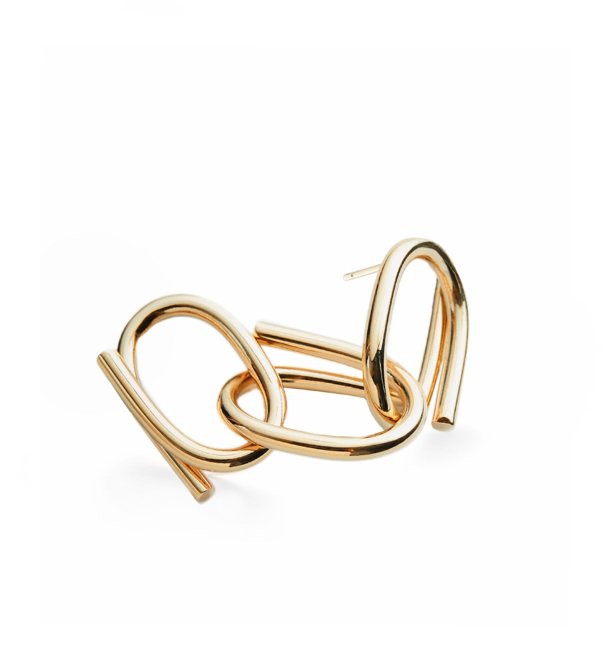 Two Hole 3 Chain Earring