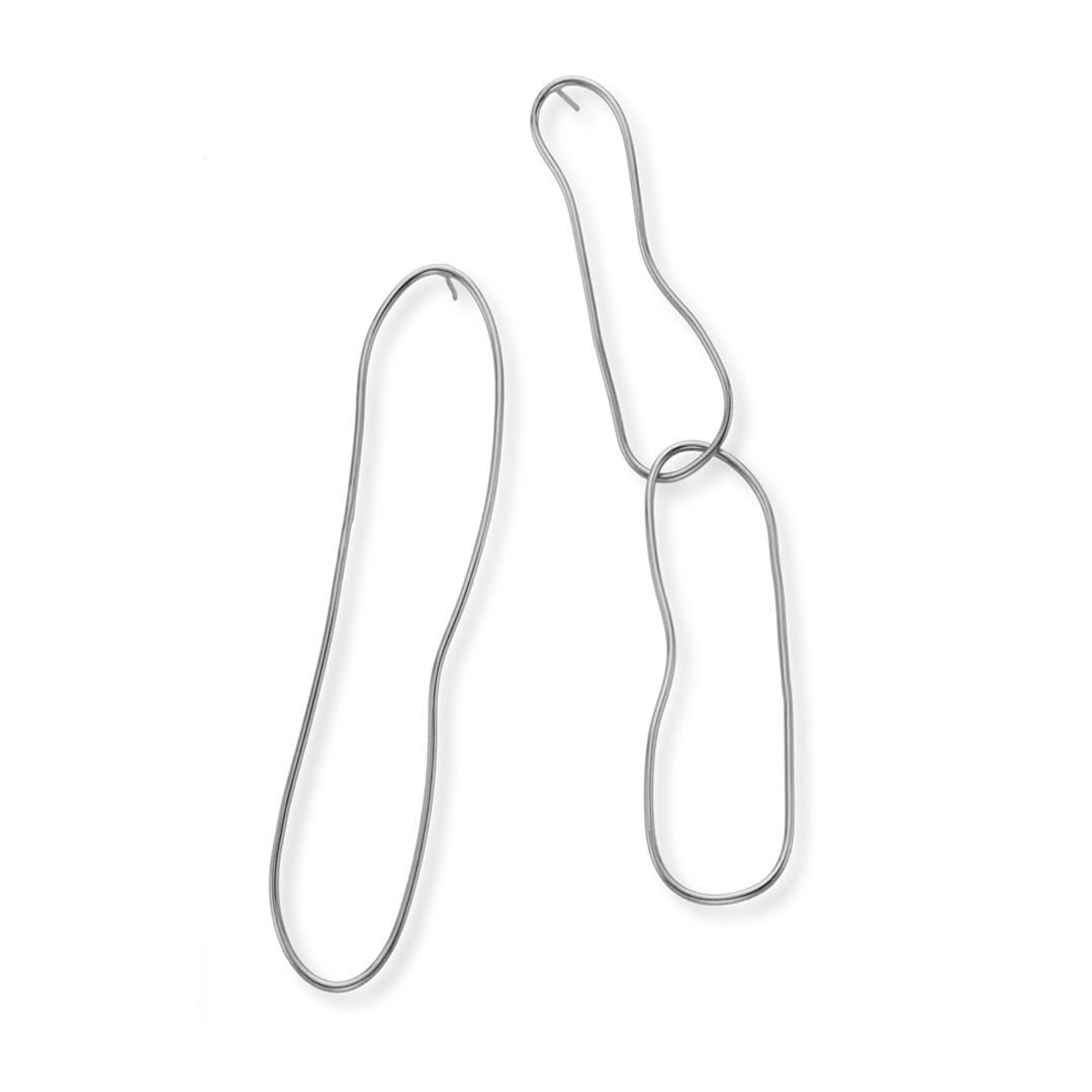 Amorphic Hook Earrings