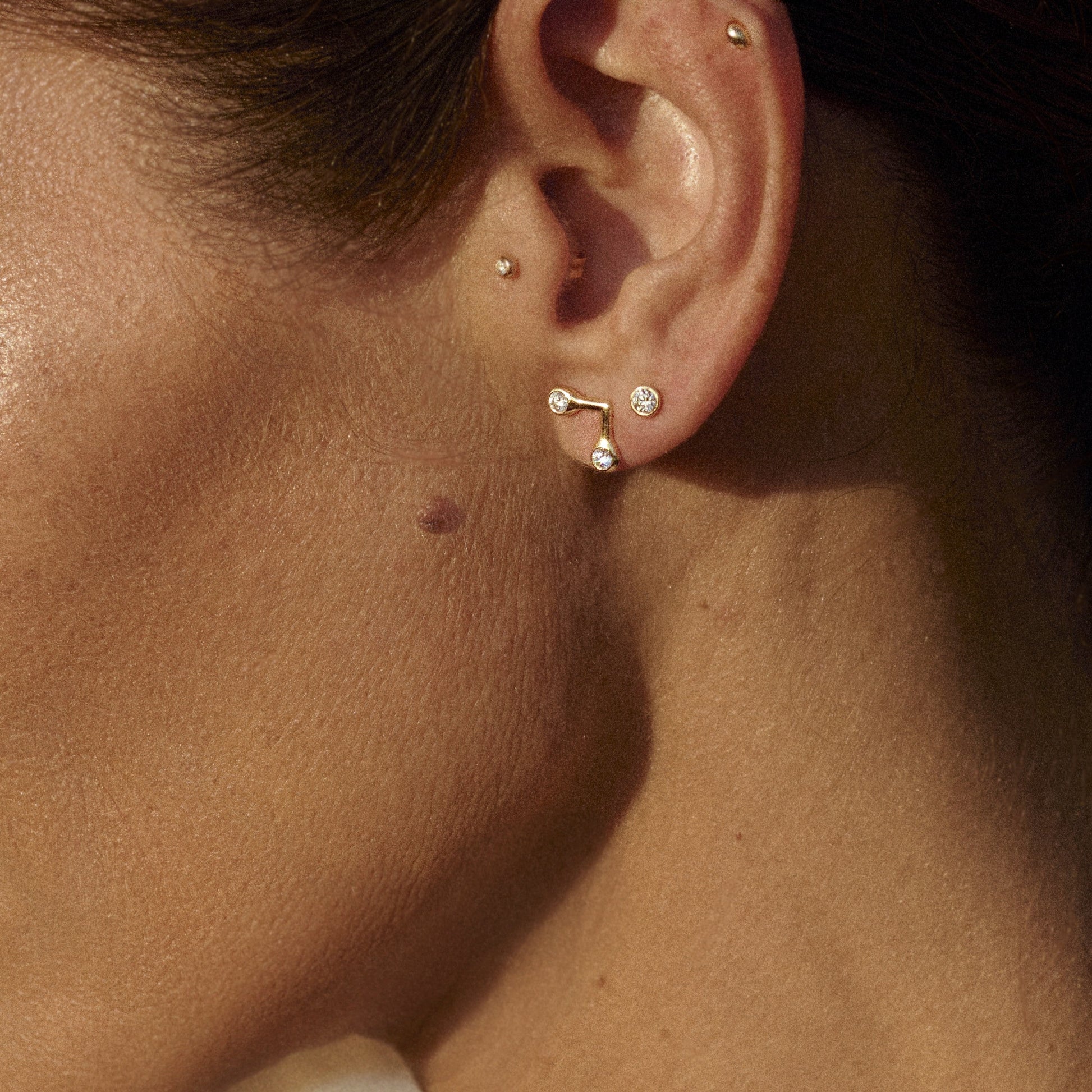 Half The Story Diamond Earrings