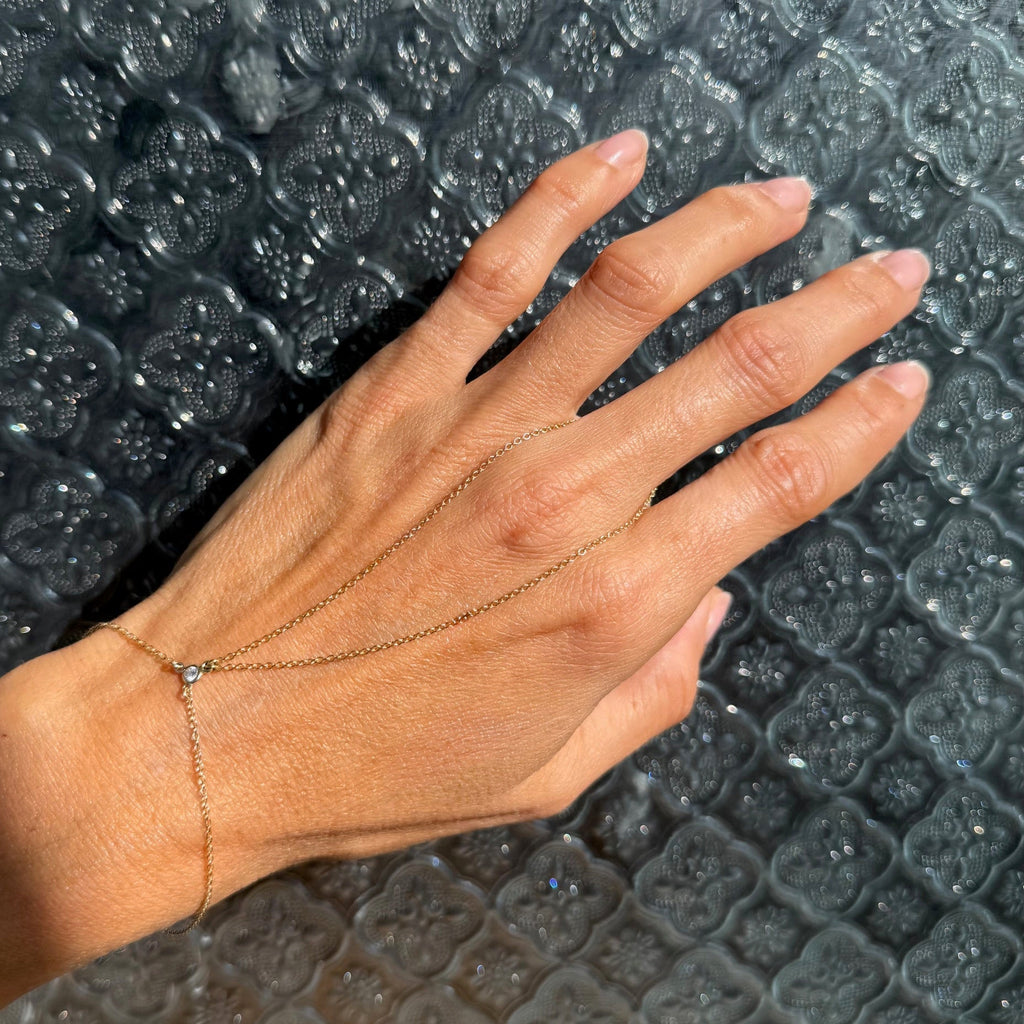 Aura 14K Hand Chain