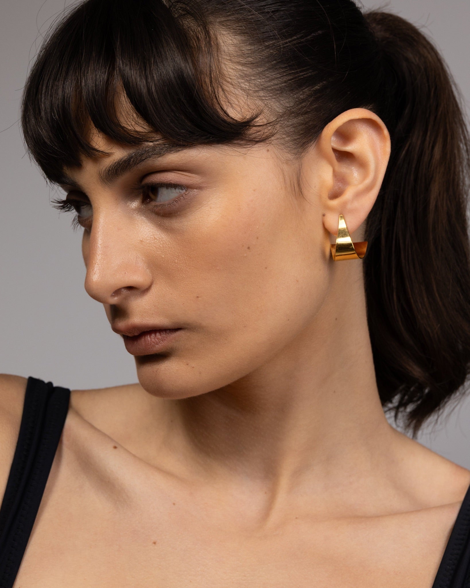 Tribal Triangle Single Earring