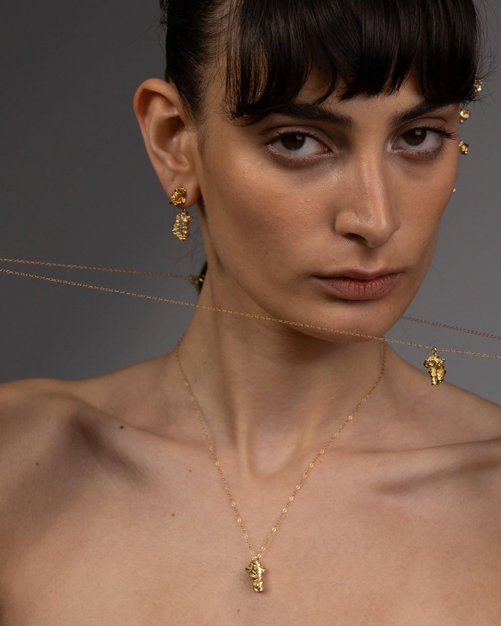 Oak Leaf Pendant Necklace