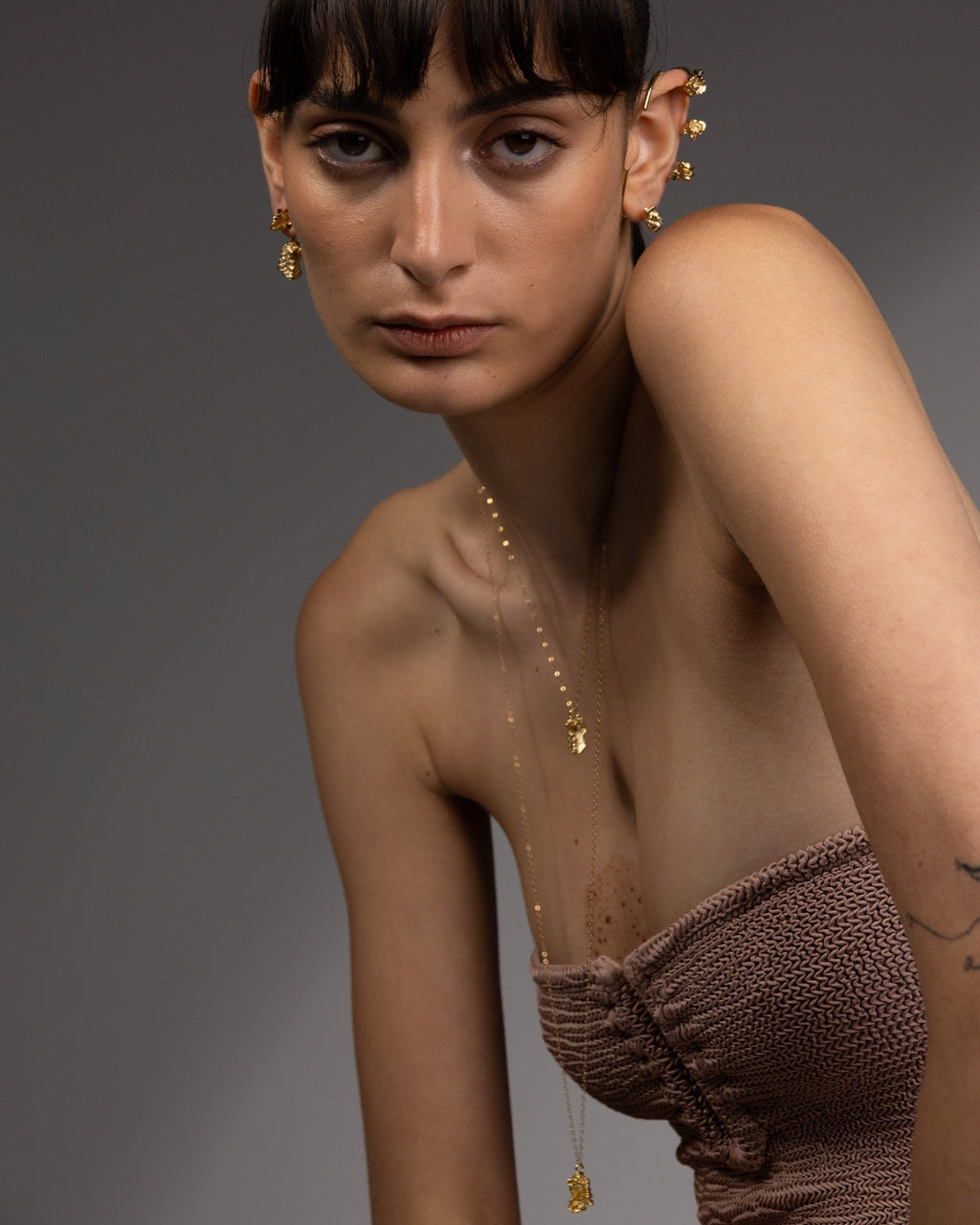 Oak Leaf Pendant Necklace