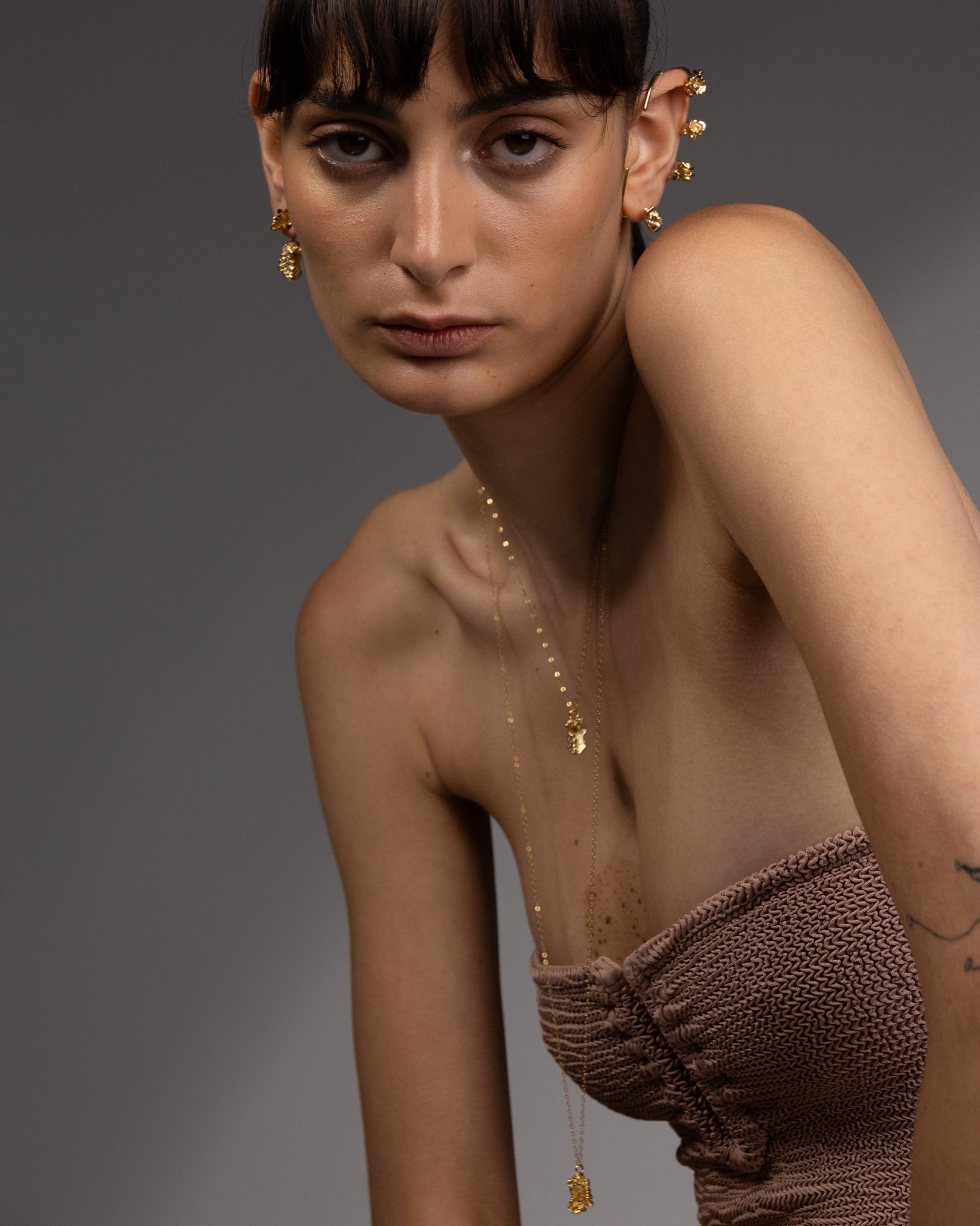 Oak Leaf Pendant Necklace