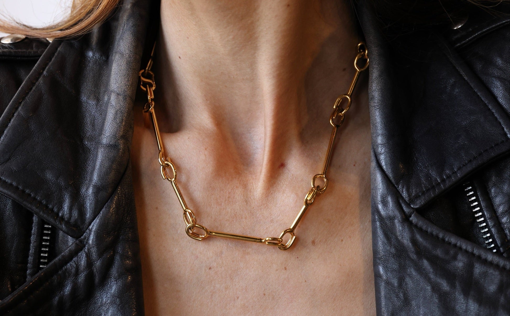 Linked Theory Choker Necklace