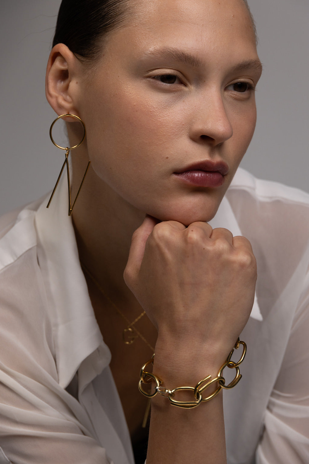 Initials Earring (L)