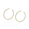 Intertwined Hoop Earrings
