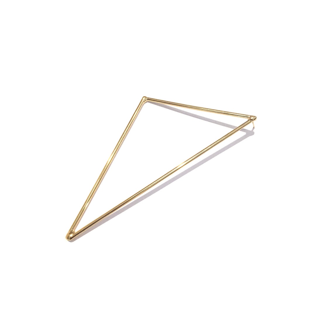 Triangle Statement Earring (single)