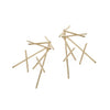 Fan Statement Earrings - statement earrings by Noritamy