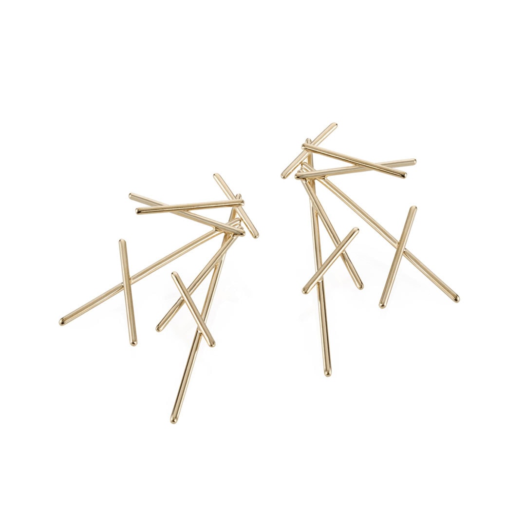 Fan Statement Earrings