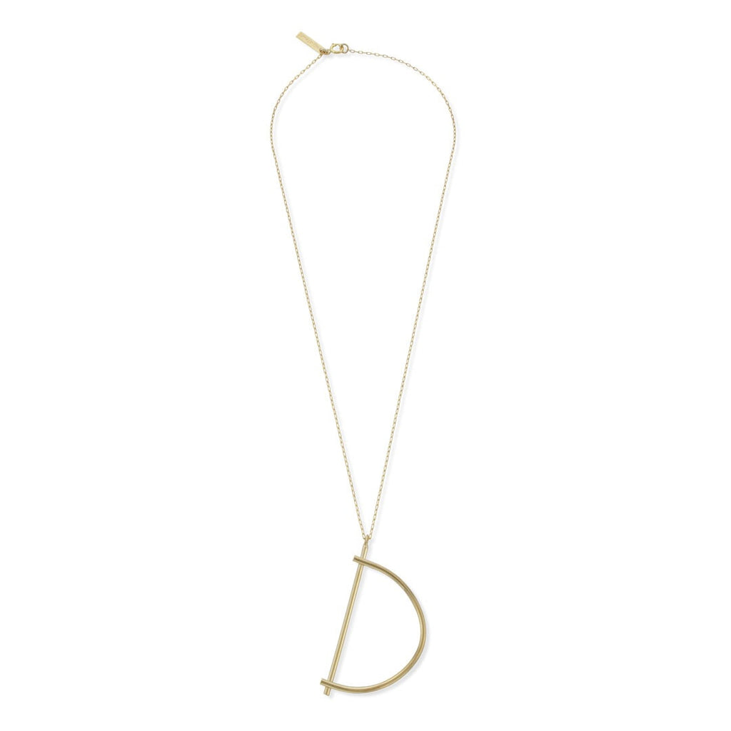 Initials  Necklace L