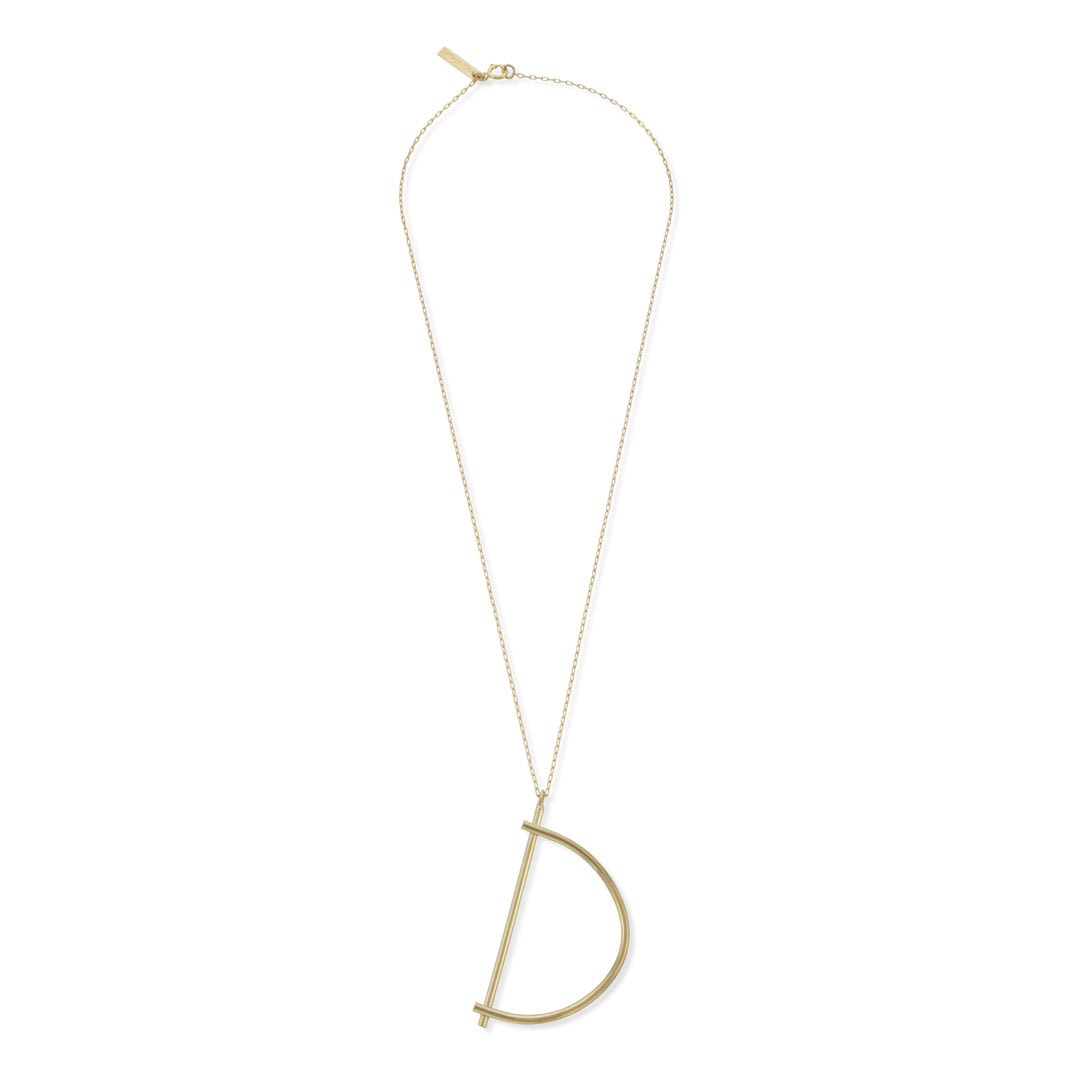 Initials Necklace L - pendant necklace by Noritamy