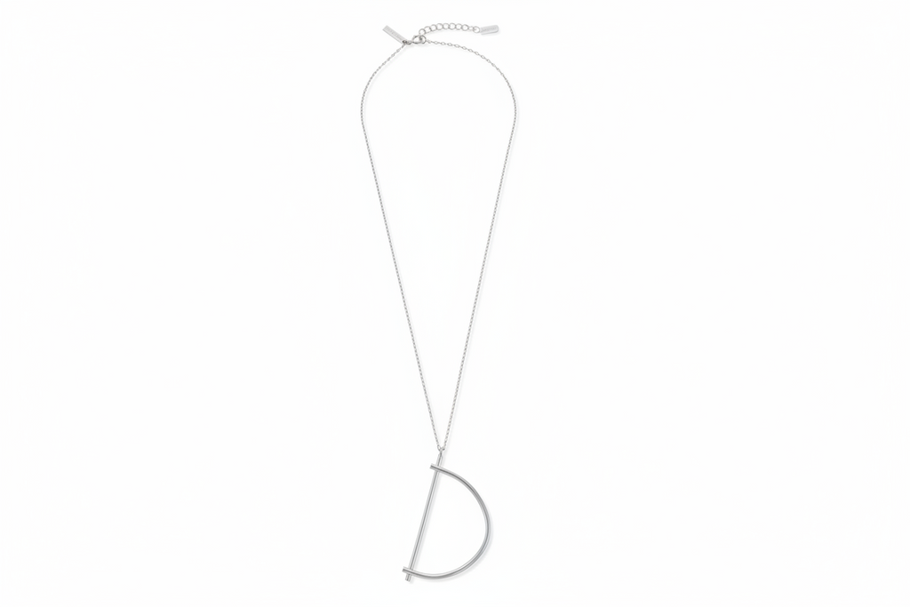 Large Initial Necklace, necklace by Noritamy, view 9