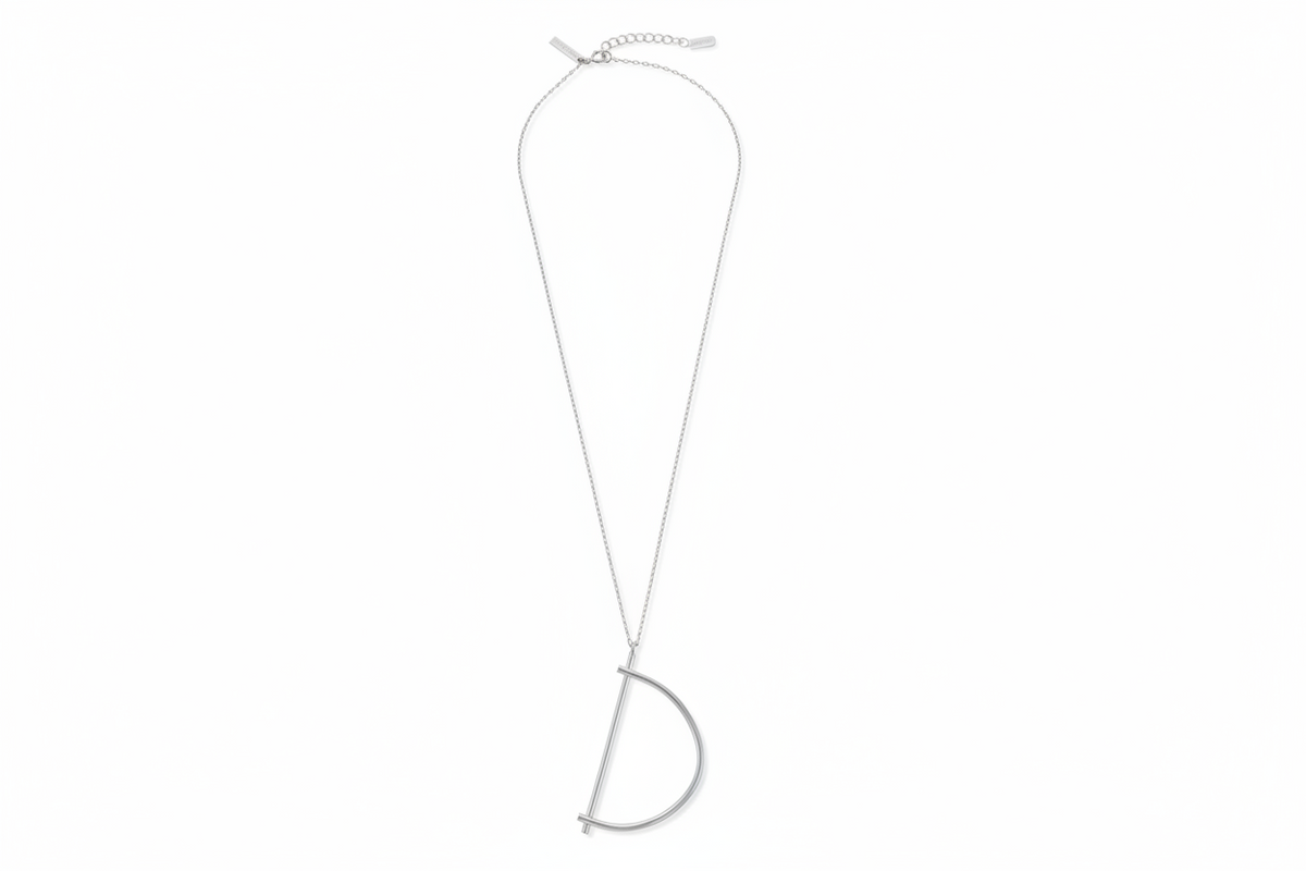 Large Initial Necklace, necklace by Noritamy, view 9