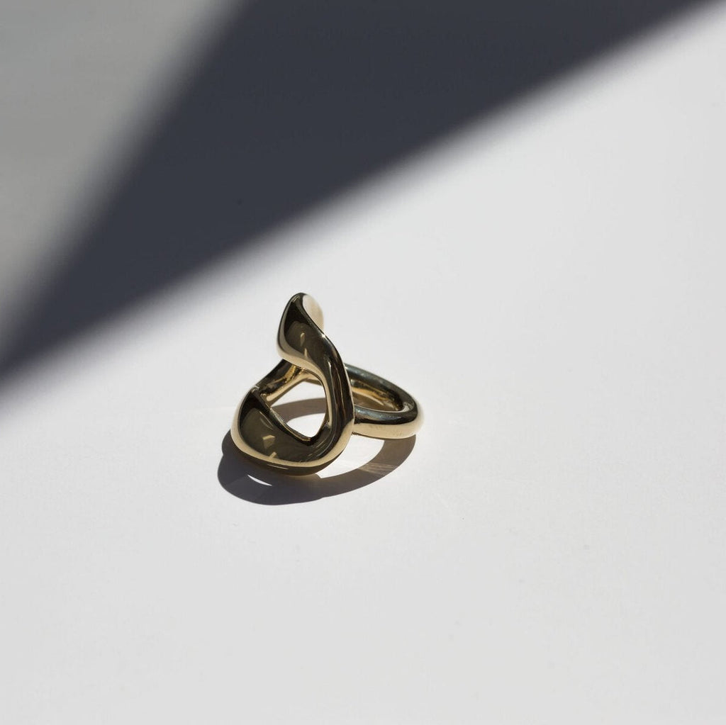 Chunky Chain Ring - statement ring by Noritamy