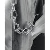Small Oval Links Ear Cuff - ear cuffs by Noritamy