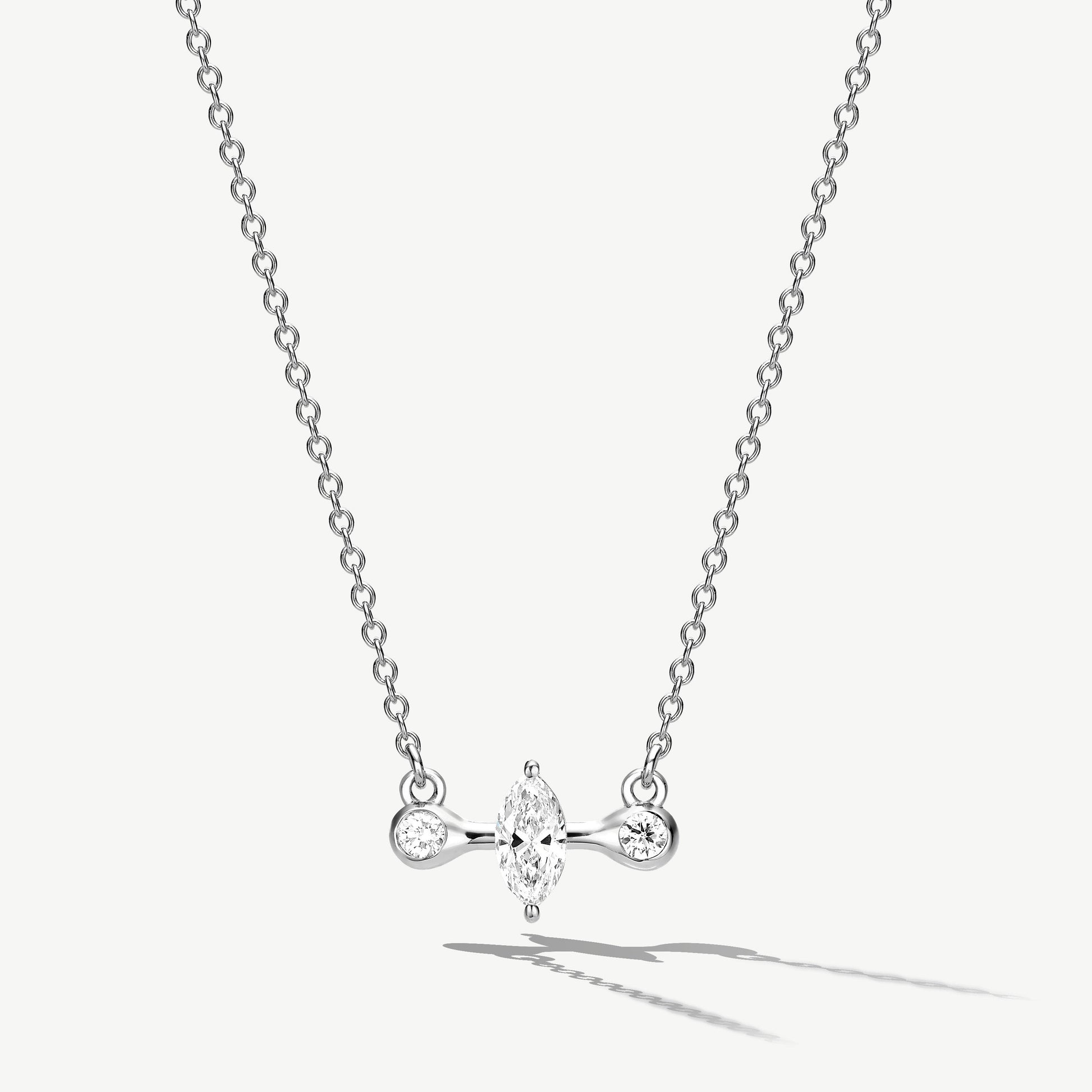Cosmic Balance Diamond Necklace
