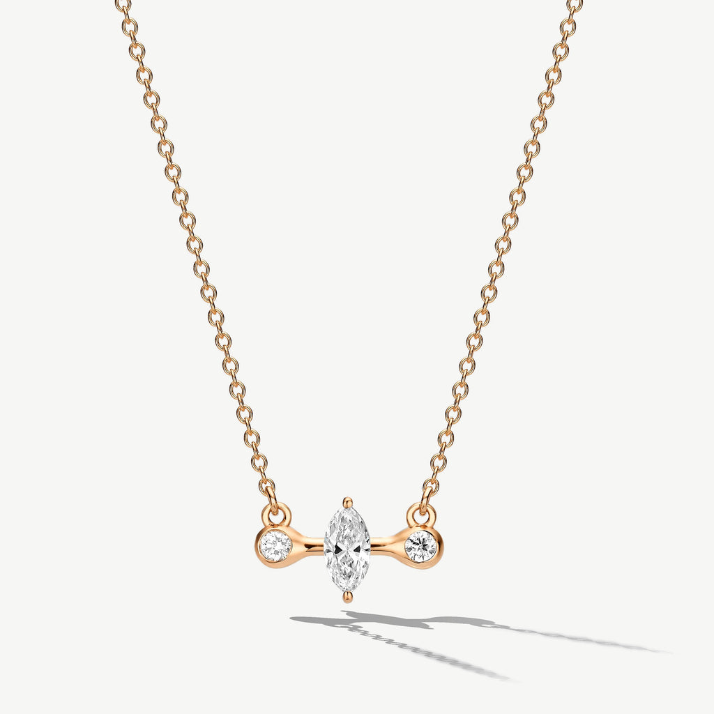 Cosmic Balance Diamond Necklace