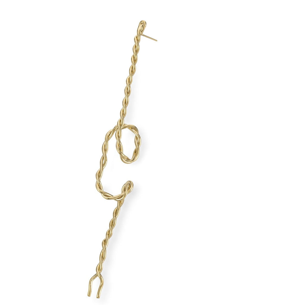 Intertwined Earring - statement earrings by Noritamy