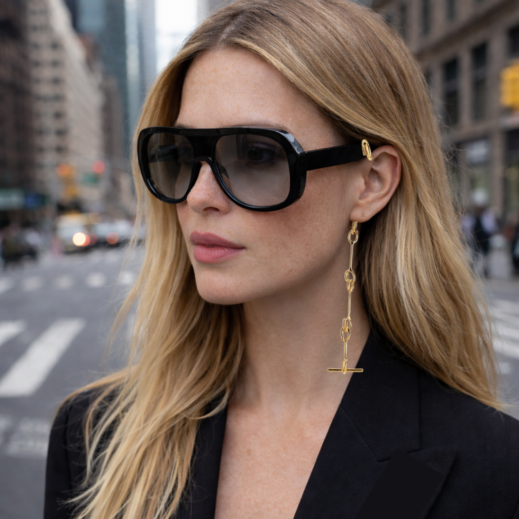 Linked Theory Eye Wear Cuff Earring