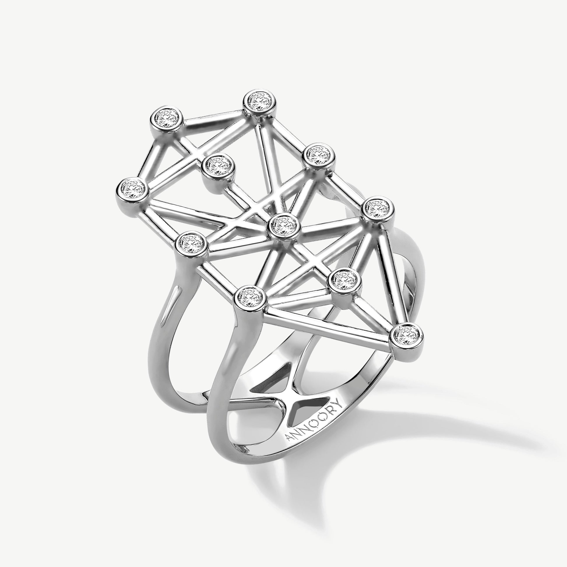 Master Manifestor Diamond Statement Ring - statement ring by Noritamy