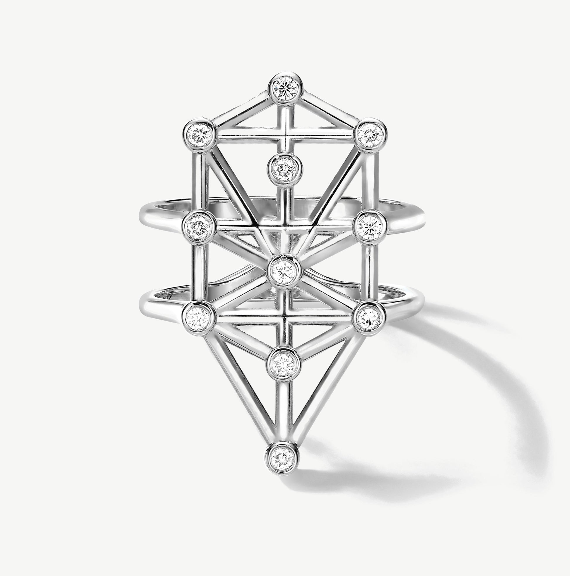 Master Manifestor Diamond Statement Ring - statement ring by Noritamy