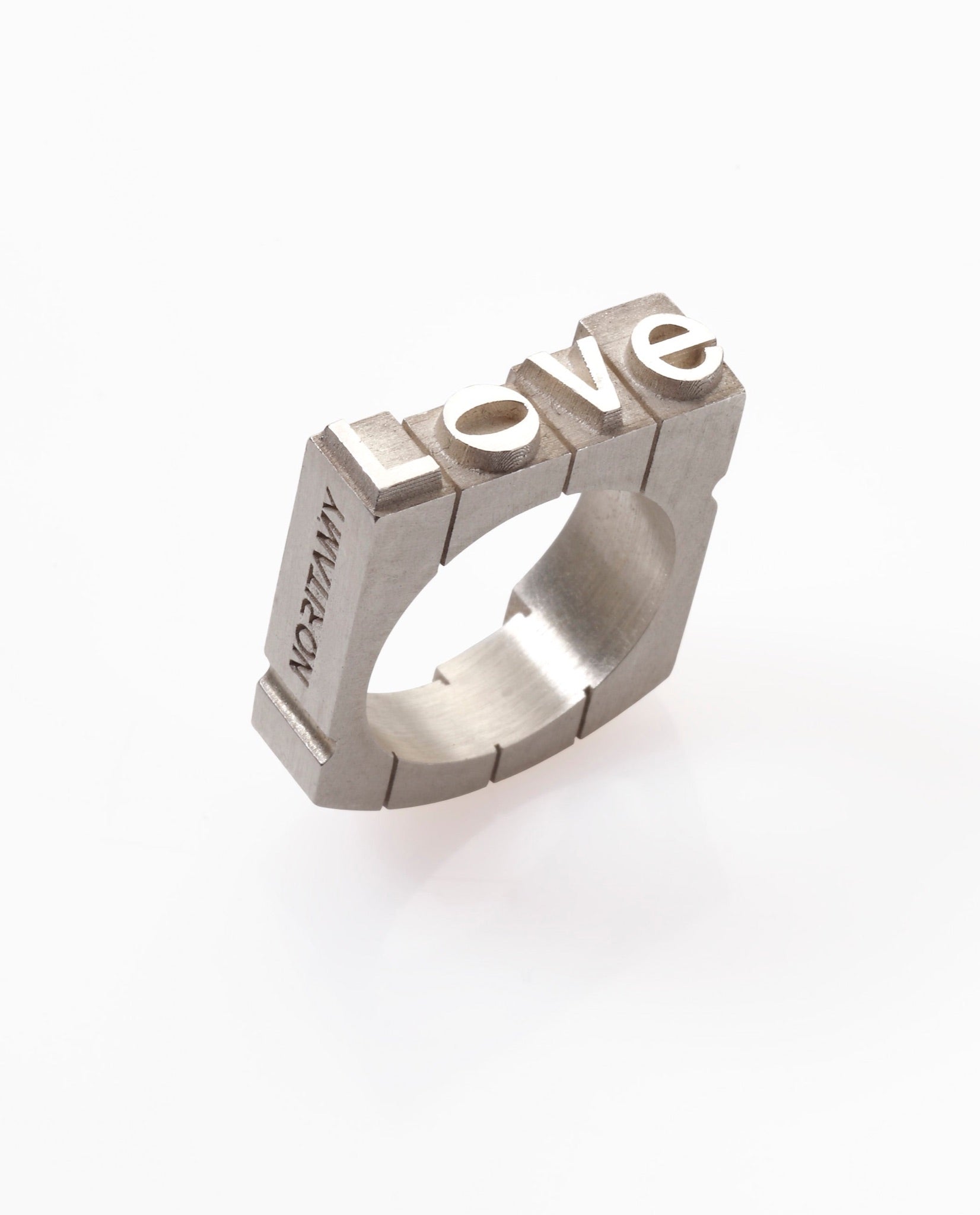 Love Sterling Silver Ring - ring band by Noritamy