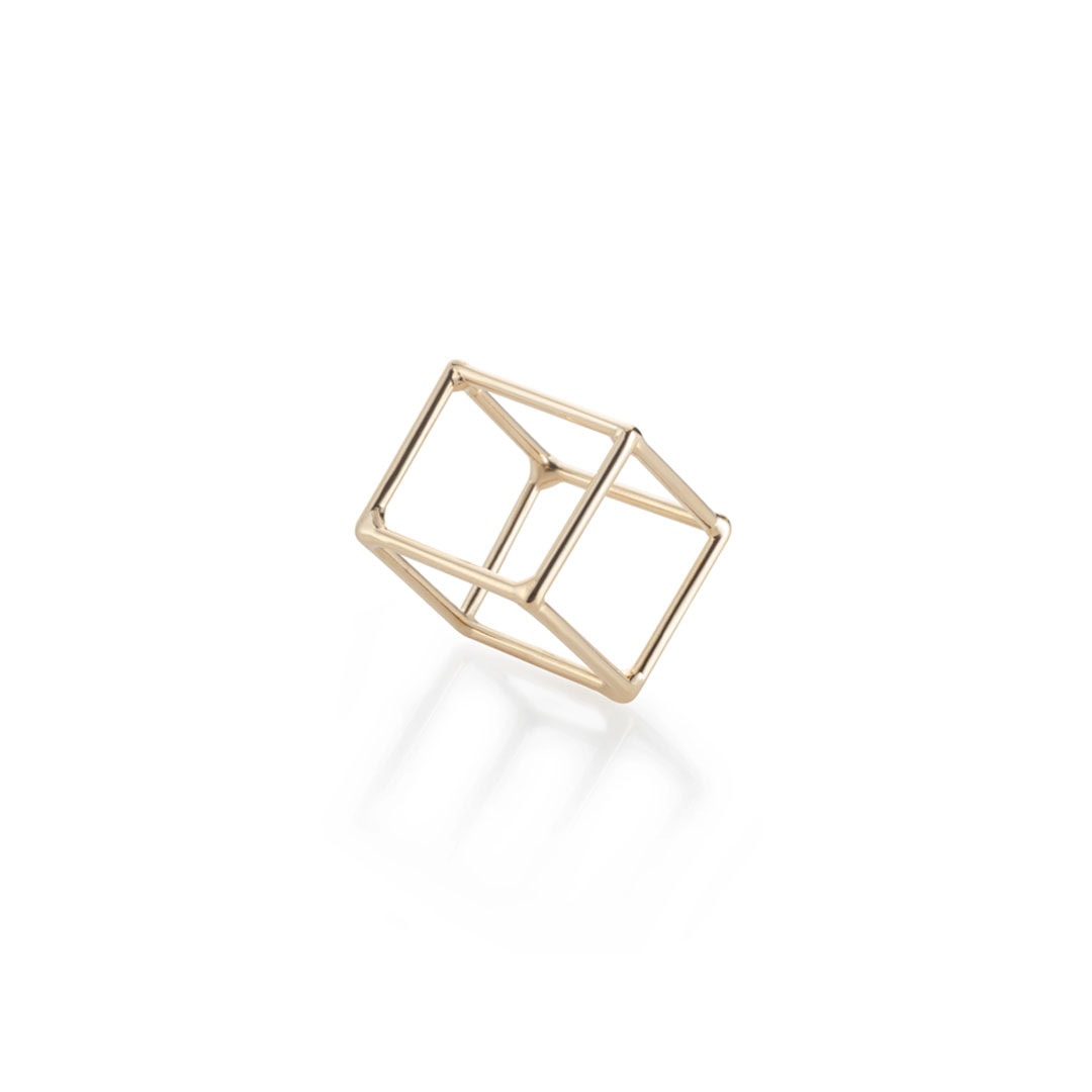 Square Contour Ring