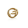 Half Circles Ring - statement ring by Noritamy