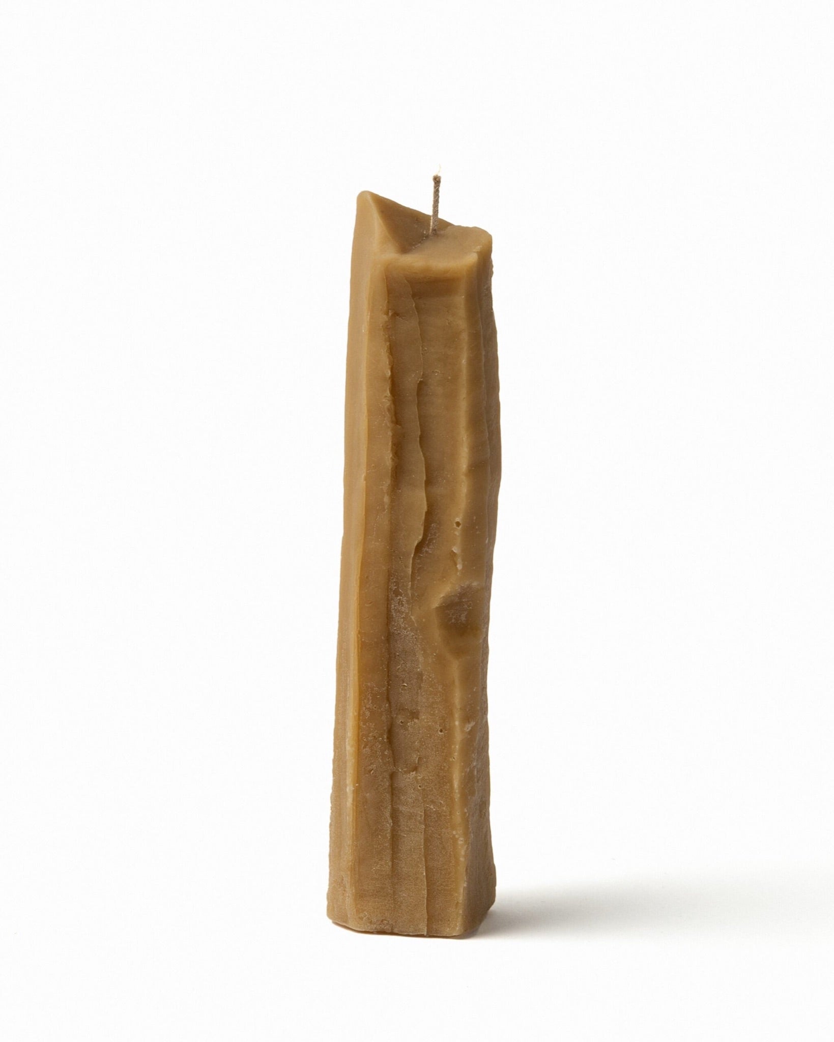 Stromboli-Natural Beeswax Candle - art object by Noritamy