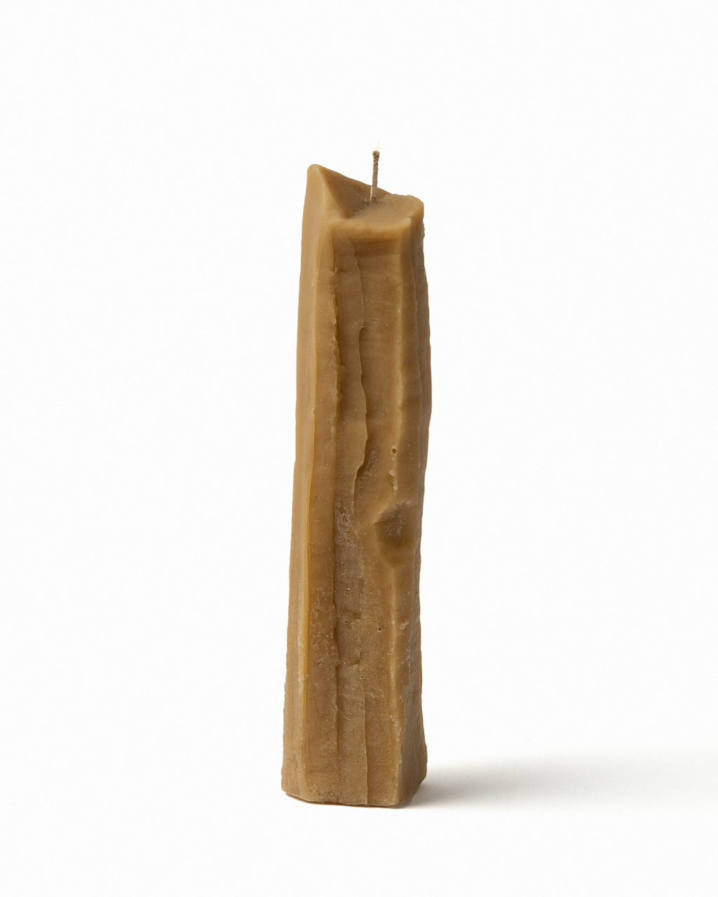 Stromboli-Natural Beeswax Candle - art object by Noritamy
