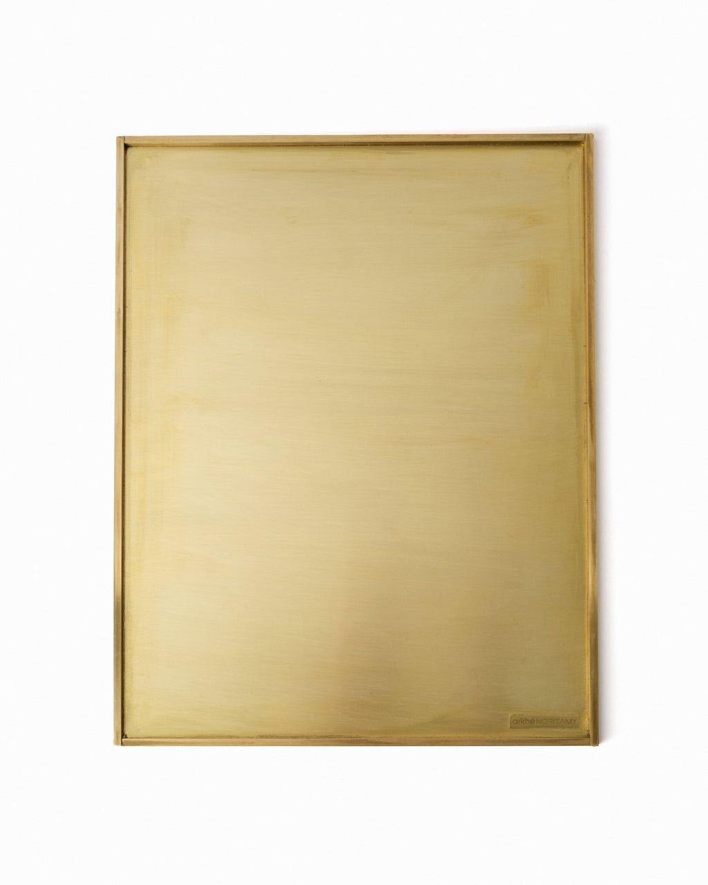 Large Brass Tray - jewelry piece by Noritamy