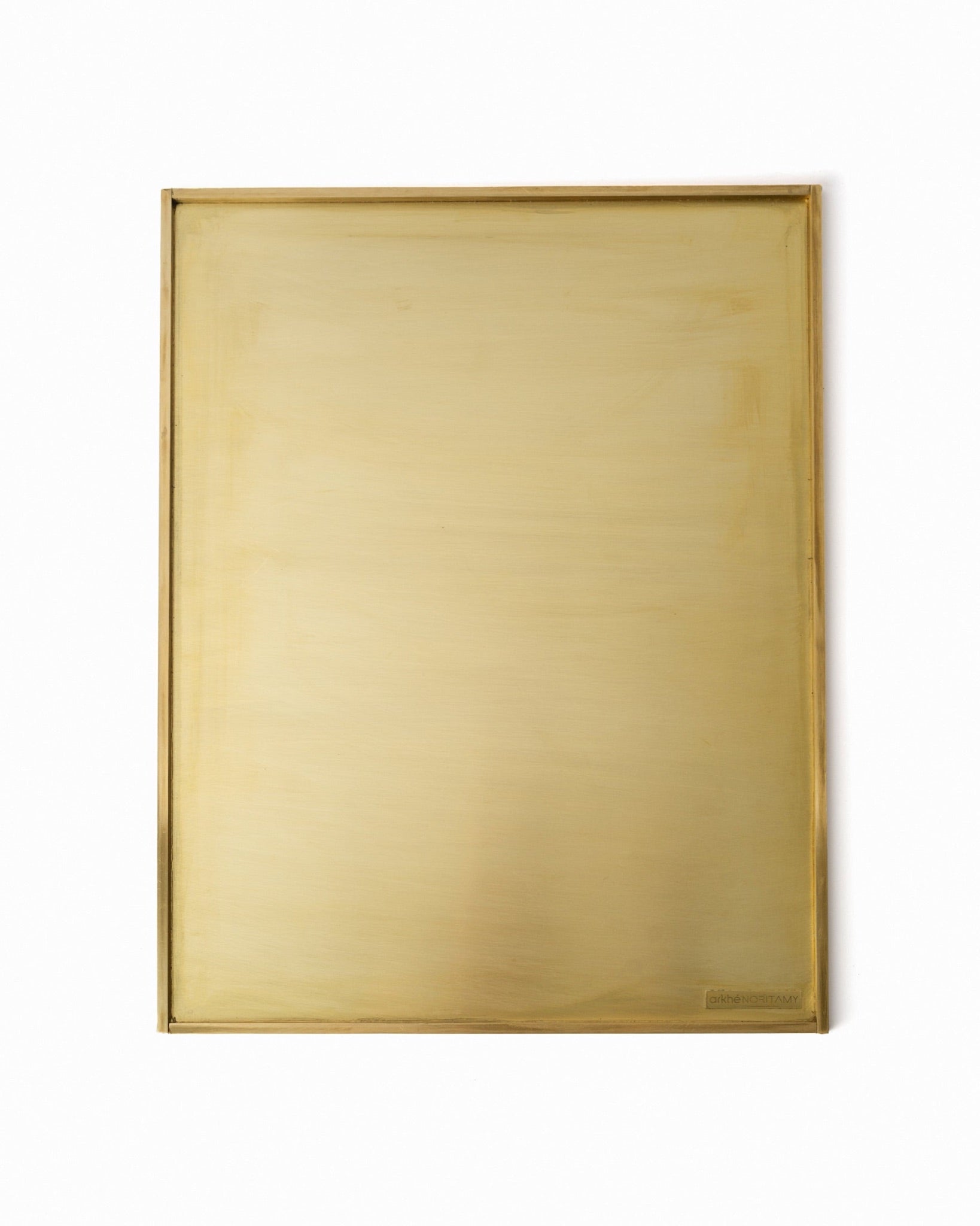 Large Brass Tray - jewelry piece by Noritamy