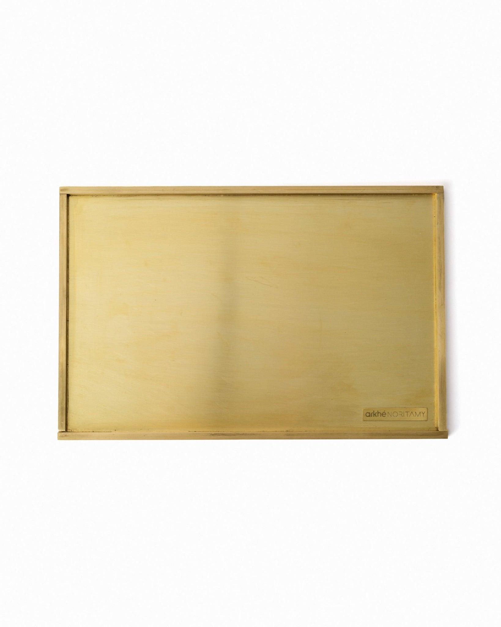 Small Brass Tray - jewelry piece by Noritamy