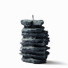 Tephra-Black Beeswax Candle - art object by Noritamy