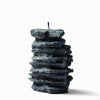 Tephra-Black Beeswax Candle - art object by Noritamy