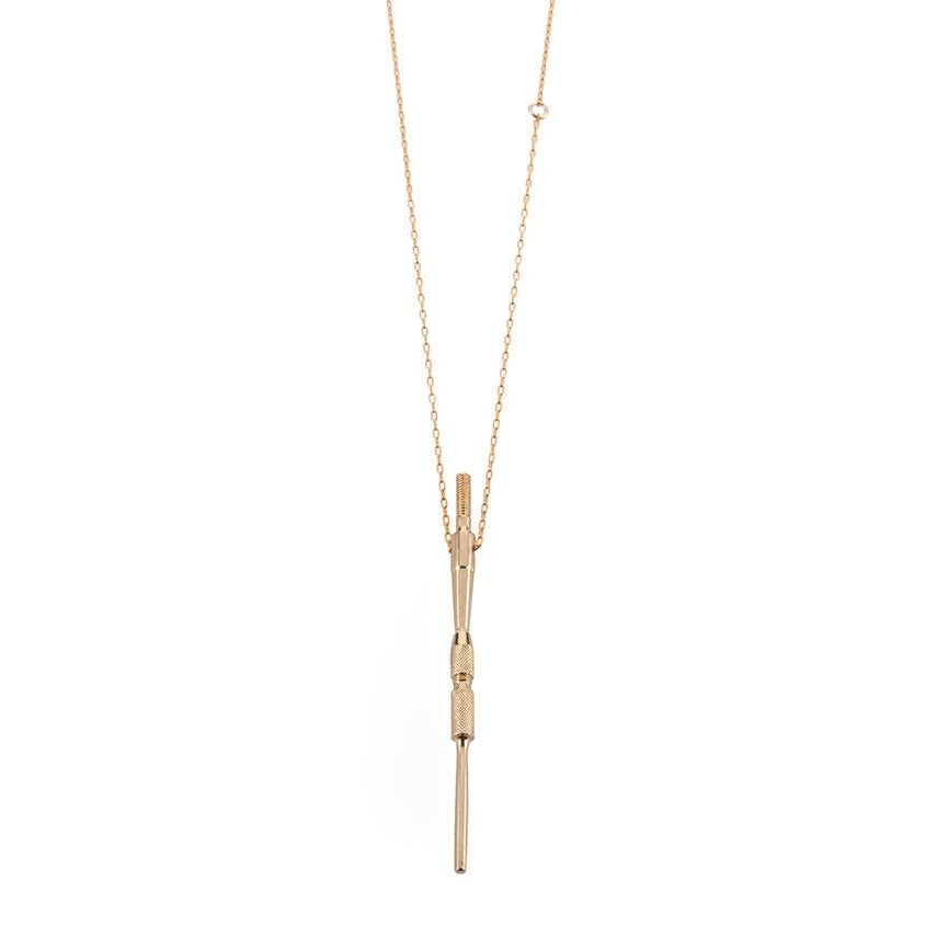 Hinge Screw Necklace - pendant necklace by Noritamy