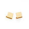Square Tribal Earrings - statement earrings by Noritamy