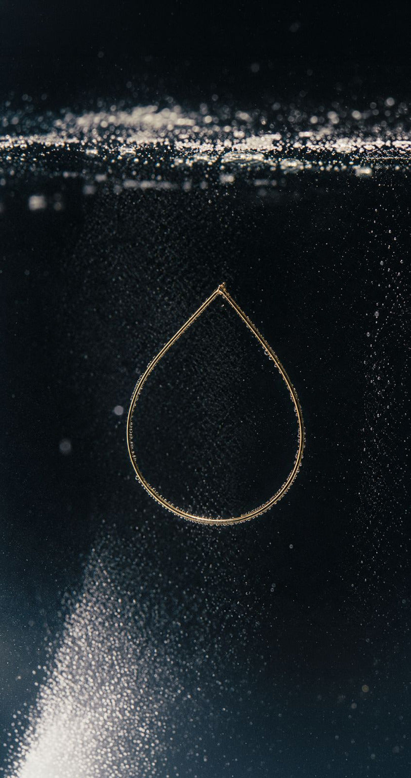 Triangle Drop  Earrings