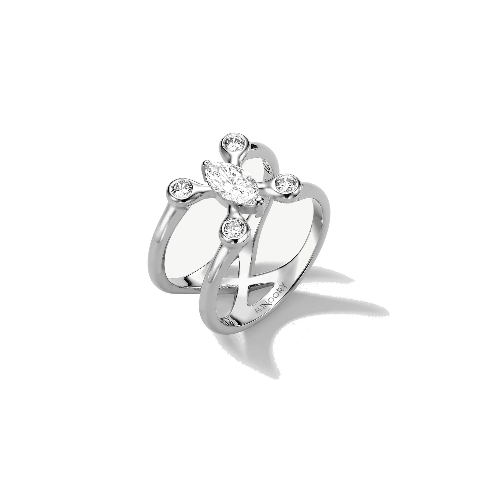 Cosmic Transformer Diamond Pinky Ring
