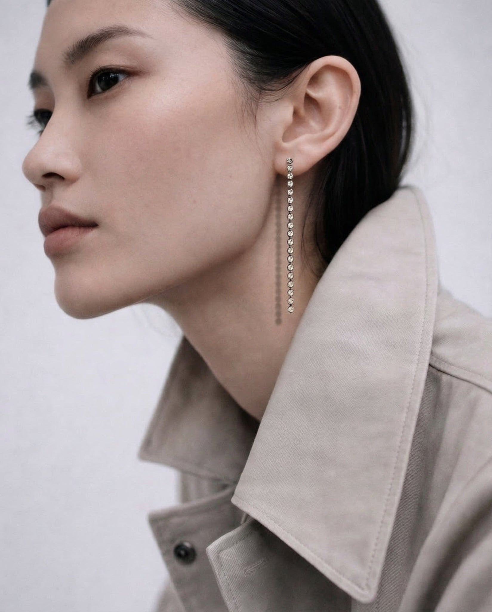 Disco Ball Earring (Silver) - statement earrings by Noritamy