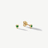 Let Your Waters Flow Teardrop Emerald Studs - stud earrings by Noritamy