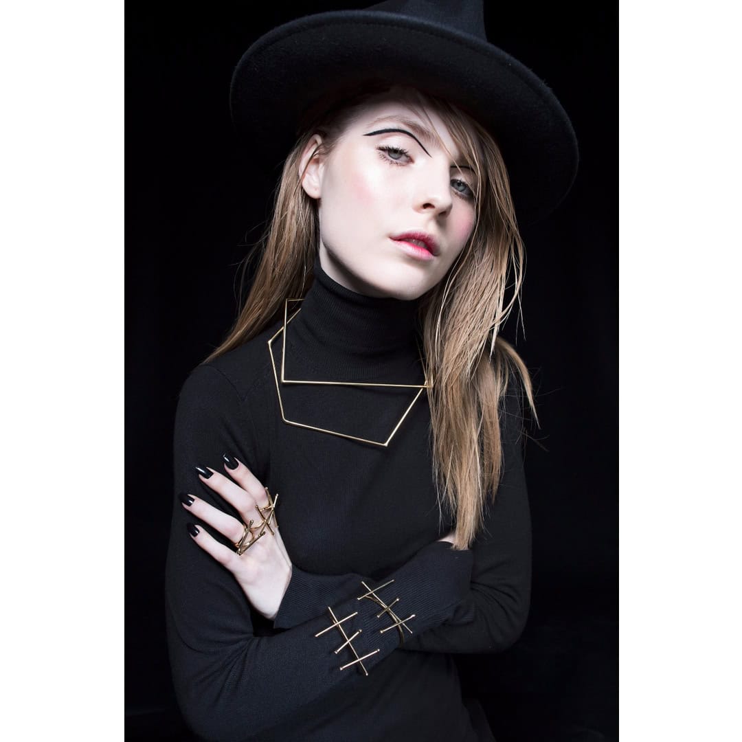 Rectangular Collar Necklace